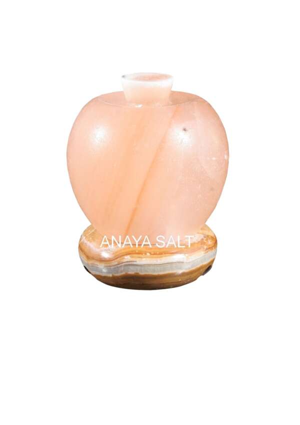 Apple Salt Lamp