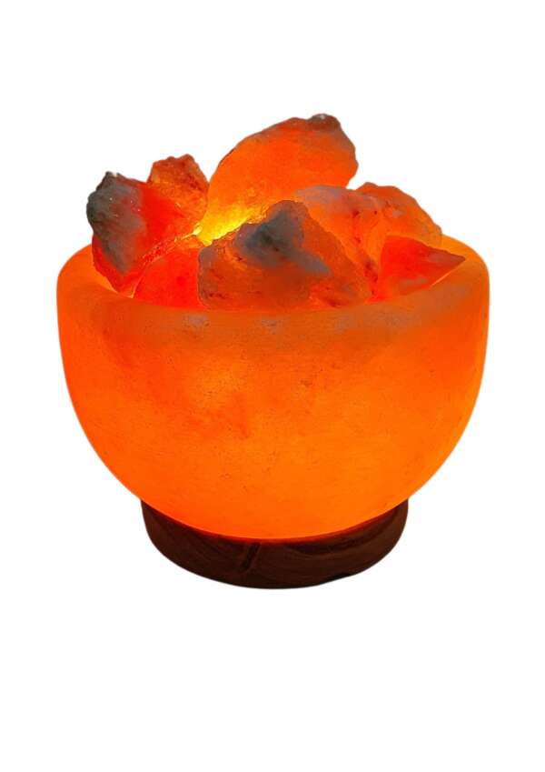 Fire Bowl Salt Lamp 1
