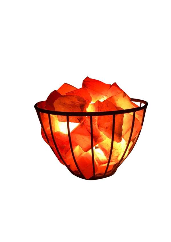 Metal Basket Lamps 7X7X8 inches