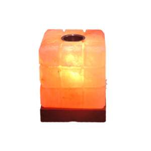 Himalayan Salt Lined Cube Shape Aroma Diffuser