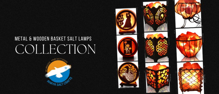 Basket Salt lamps